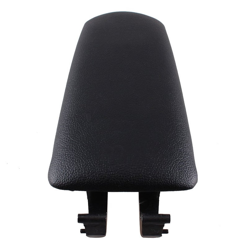 dkvaess Car Leather Armrest Center Console Armrest Cover Lid Compitable with Audi A4 B6 B7 2002-2007 Black - Image 3